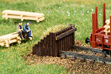 015-44655 - 1:160 Prellbock Holz